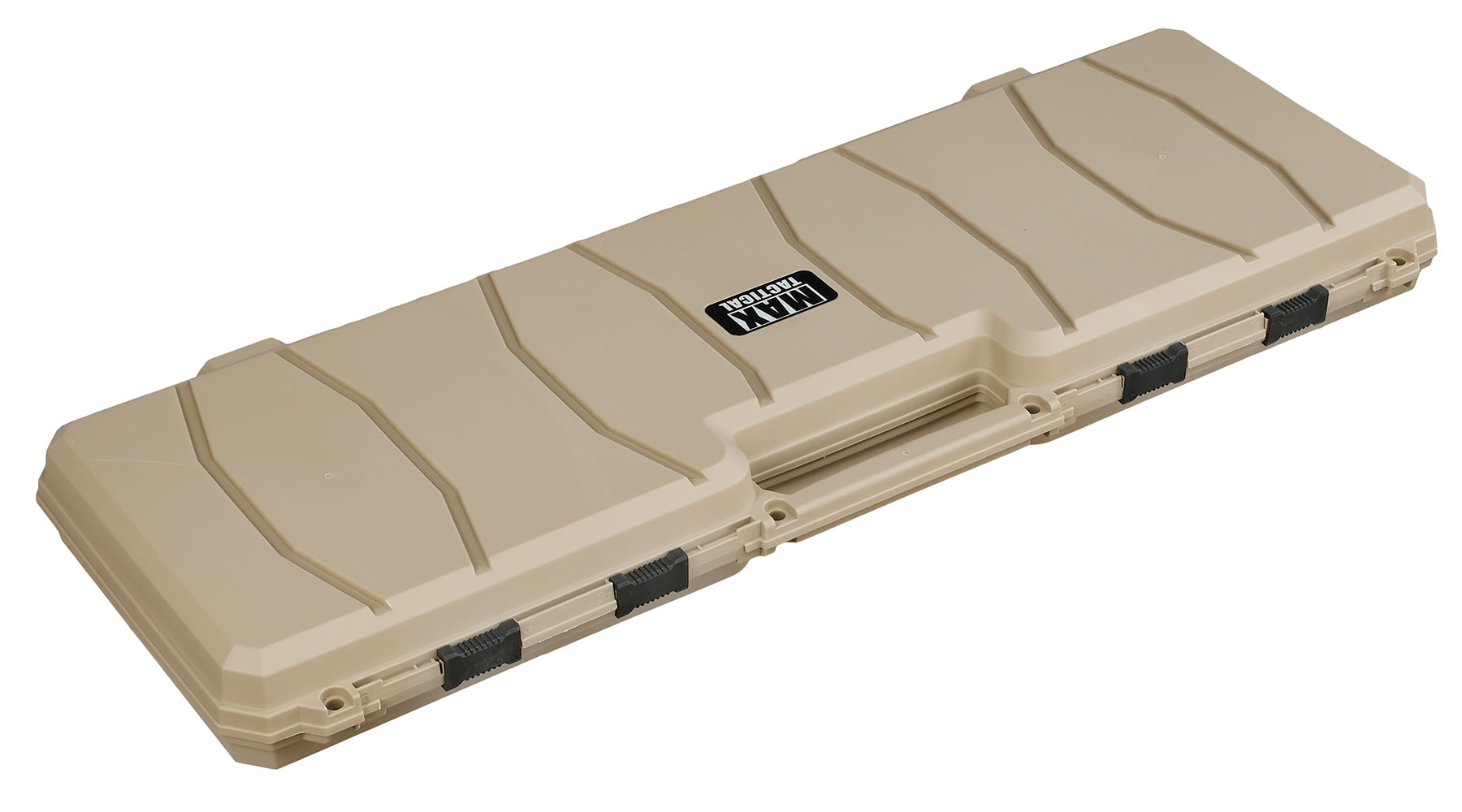 MAX Tactical Hard Case Waffenkoffer 100 x 35 x 10 cm Waben-Schaumstoff tan
