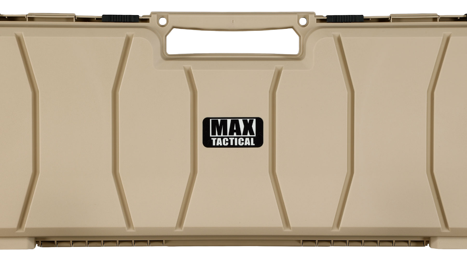 MAX Tactical Hard Case Waffenkoffer 100 x 35 x 10 cm Waben-Schaumstoff tan Bild 8