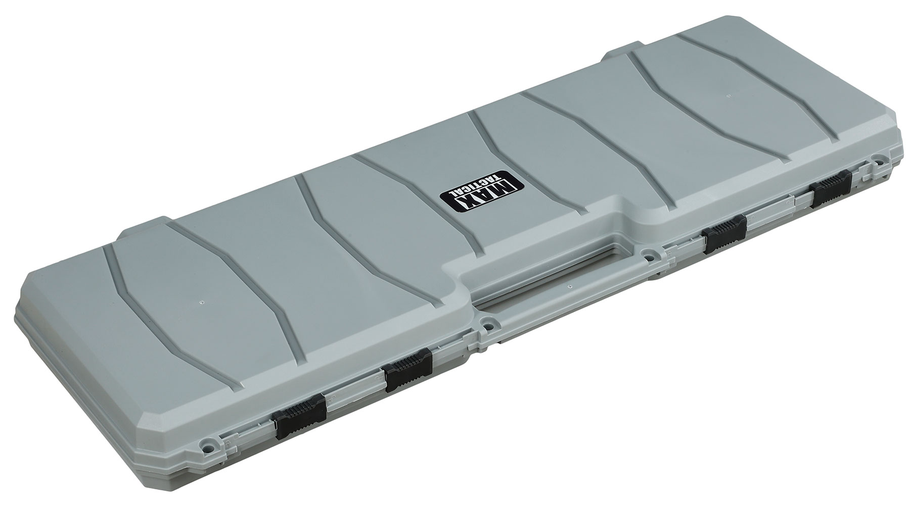 MAX Tactical Hard Case Waffenkoffer 100 x 35 x 10 cm Waben-Schaumstoff grau