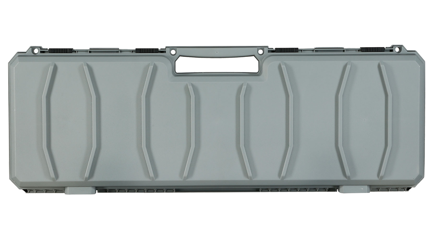 MAX Tactical Hard Case Waffenkoffer 100 x 35 x 10 cm Waben-Schaumstoff grau Bild 3