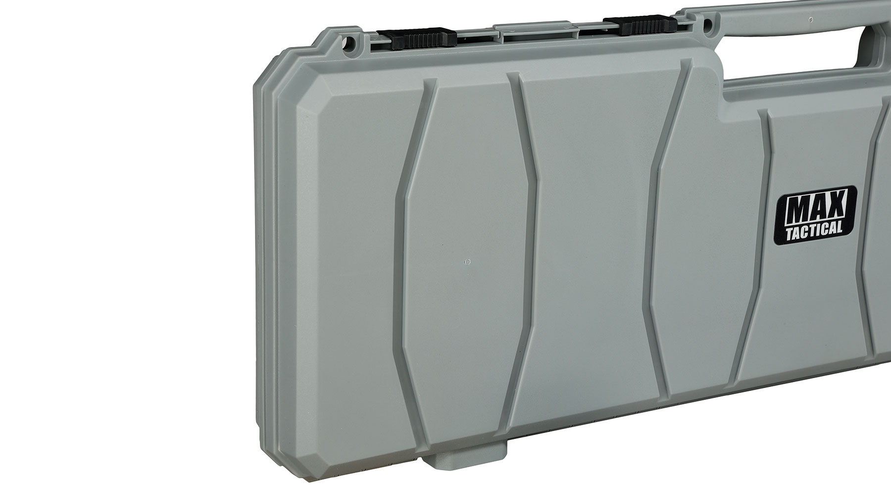 MAX Tactical Hard Case Waffenkoffer 100 x 35 x 10 cm Waben-Schaumstoff grau Bild 7
