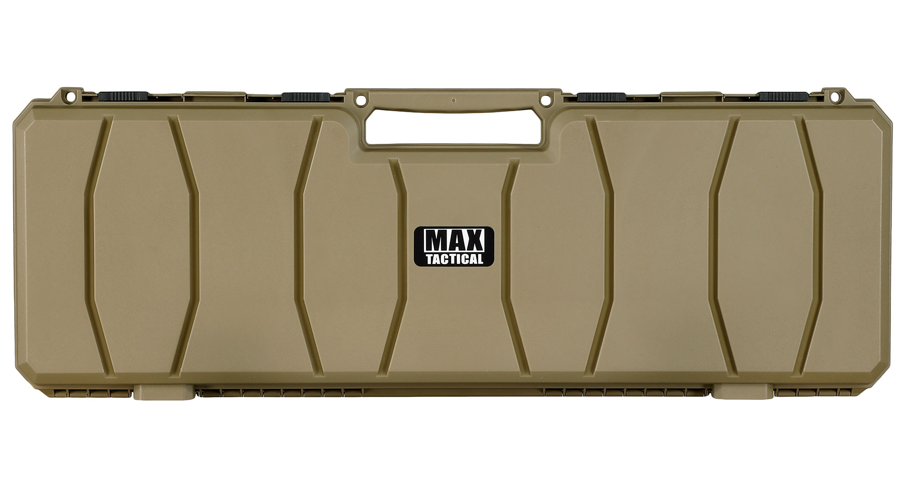 MAX Tactical Hard Case Waffenkoffer 100 x 35 x 10 cm Waben-Schaumstoff oliv Bild 2