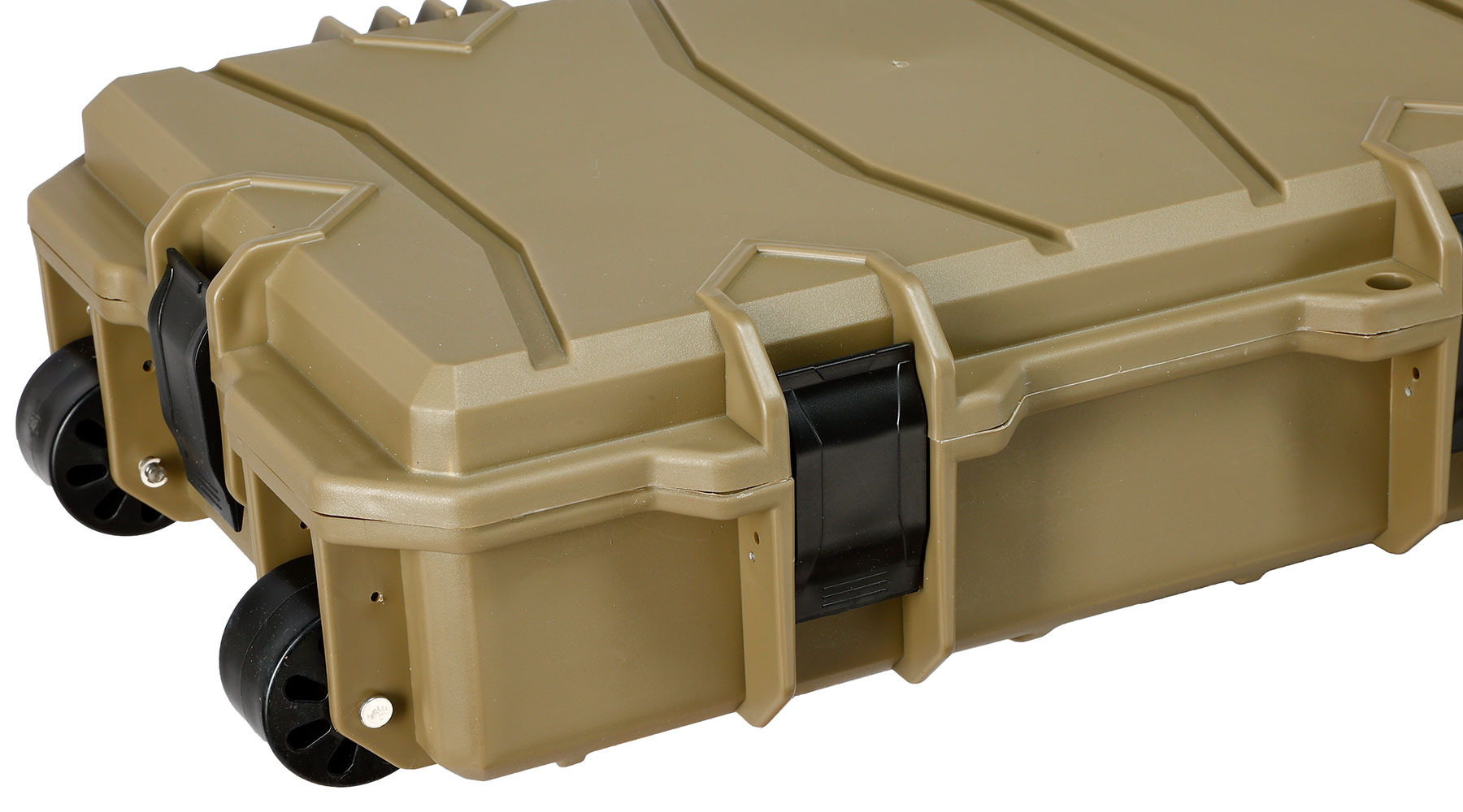 MAX Tactical Large Hard Case Waffenkoffer / Trolley 102 x 36,5 x 14,5 cm PnP-Schaumstoff oliv Bild 8