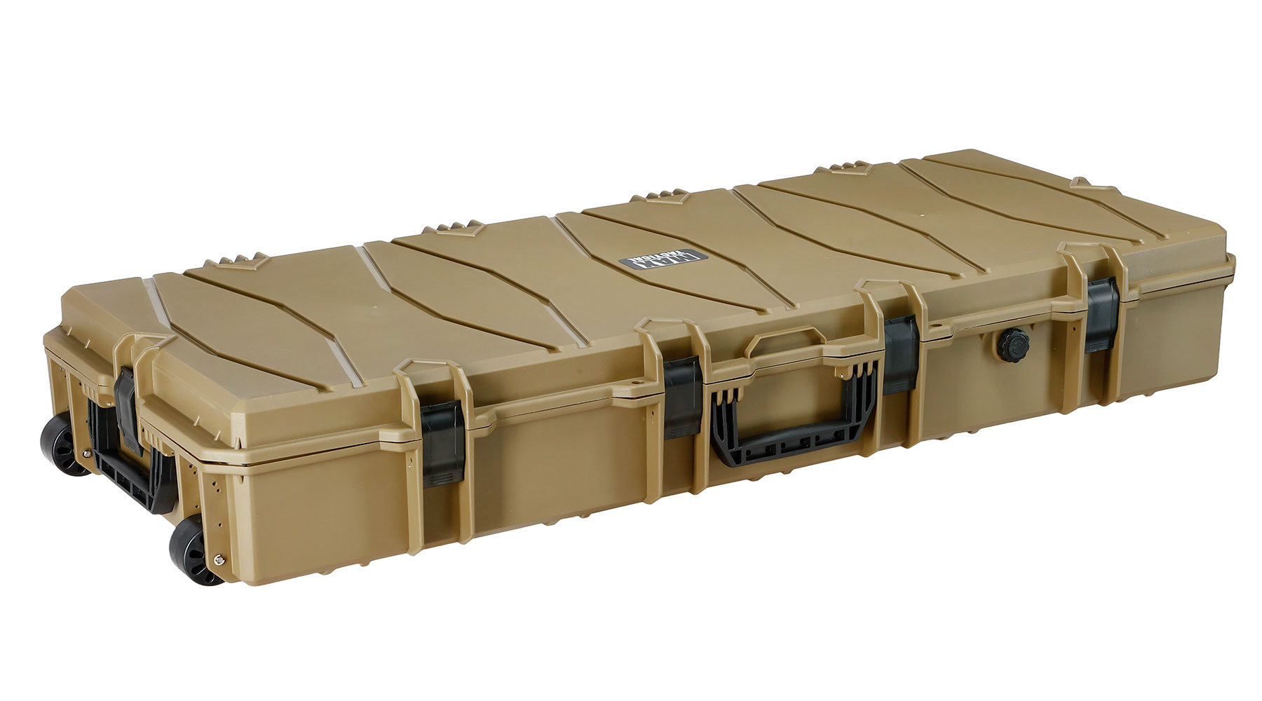 MAX Tactical XX-Large Hard Case Waffenkoffer / Trolley 122 x 51 x 18,5 cm PnP-Schaumstoff oliv