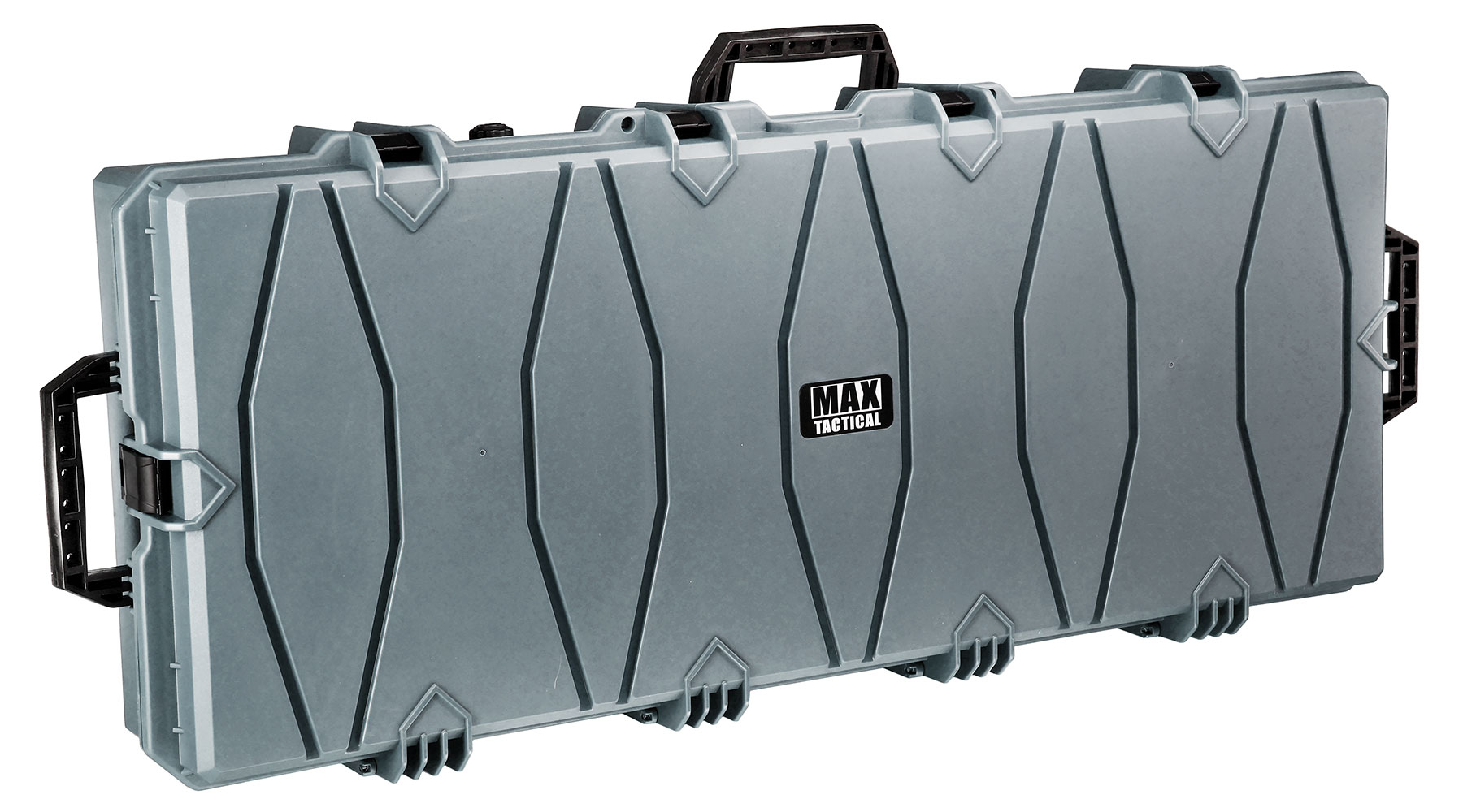 MAX Tactical XX-Large Hard Case Waffenkoffer / Trolley 122 x 51 x 18,5 cm PnP-Schaumstoff grau Bild 1