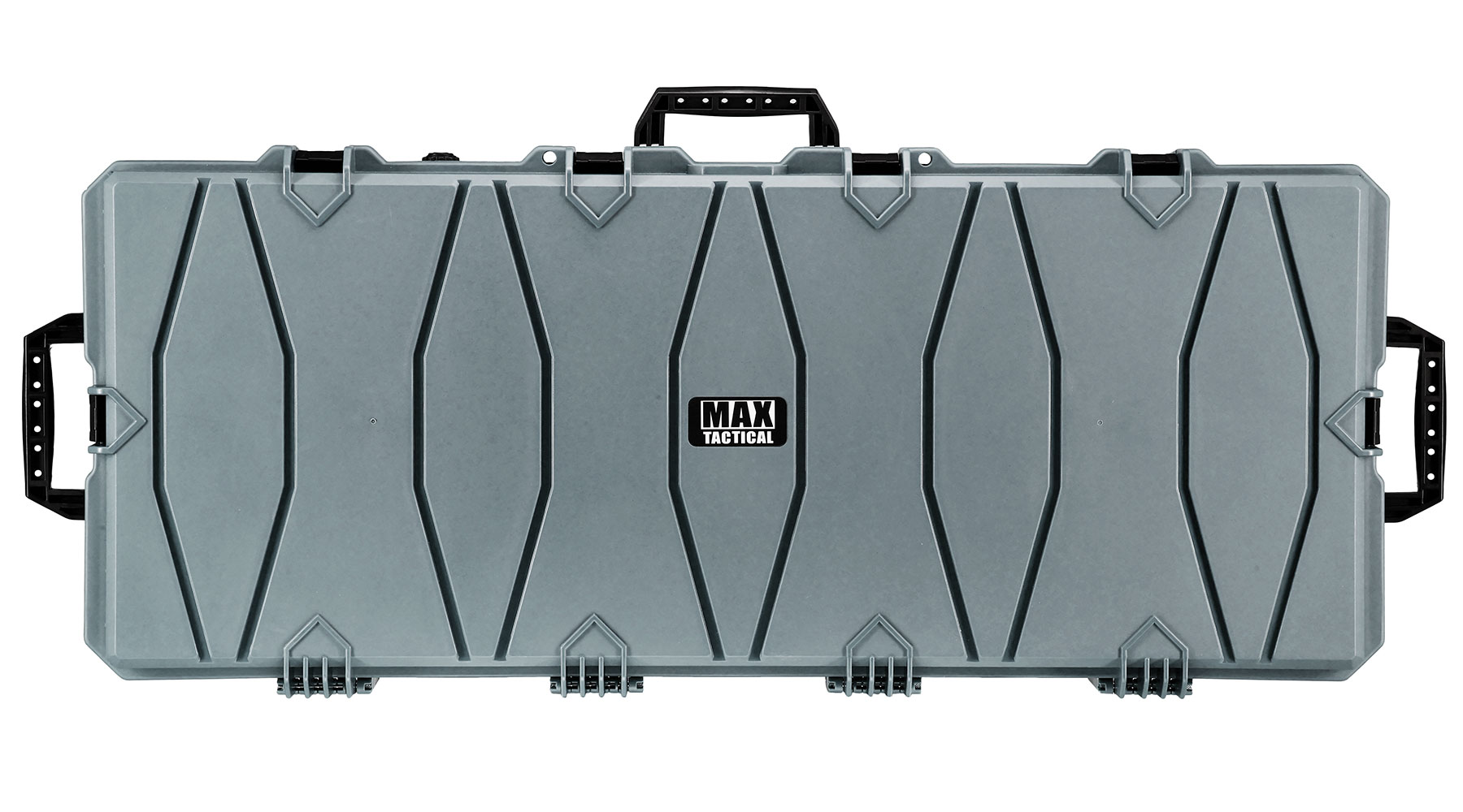 MAX Tactical XX-Large Hard Case Waffenkoffer / Trolley 122 x 51 x 18,5 cm PnP-Schaumstoff grau Bild 2