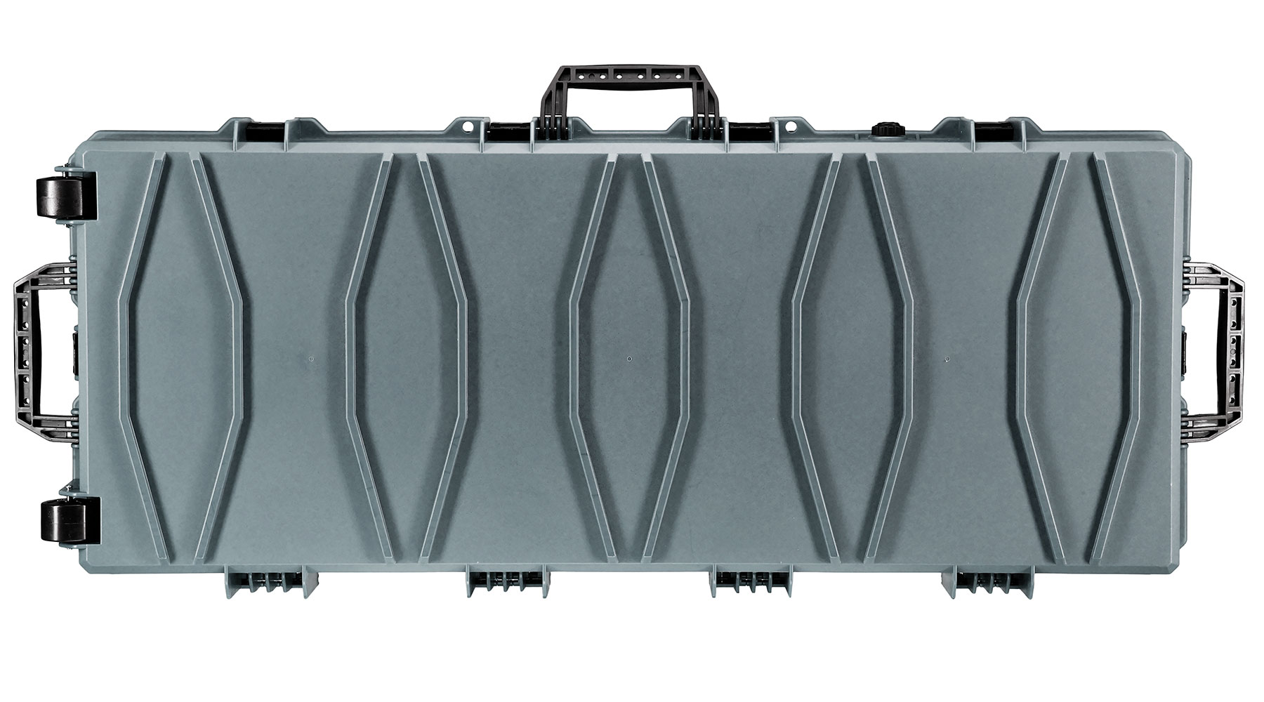 MAX Tactical XX-Large Hard Case Waffenkoffer / Trolley 122 x 51 x 18,5 cm PnP-Schaumstoff grau Bild 3