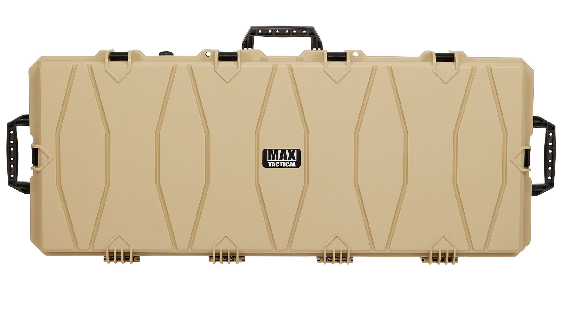 MAX Tactical XX-Large Hard Case Waffenkoffer / Trolley 122 x 51 x 18,5 cm PnP-Schaumstoff tan Bild 2