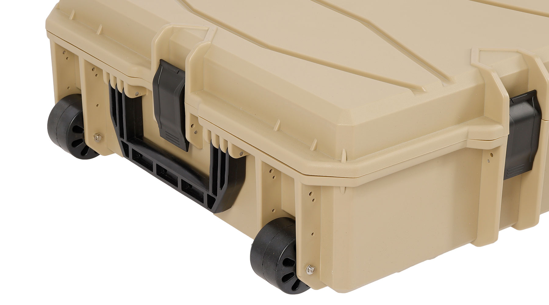MAX Tactical XX-Large Hard Case Waffenkoffer / Trolley 122 x 51 x 18,5 cm PnP-Schaumstoff tan Bild 8