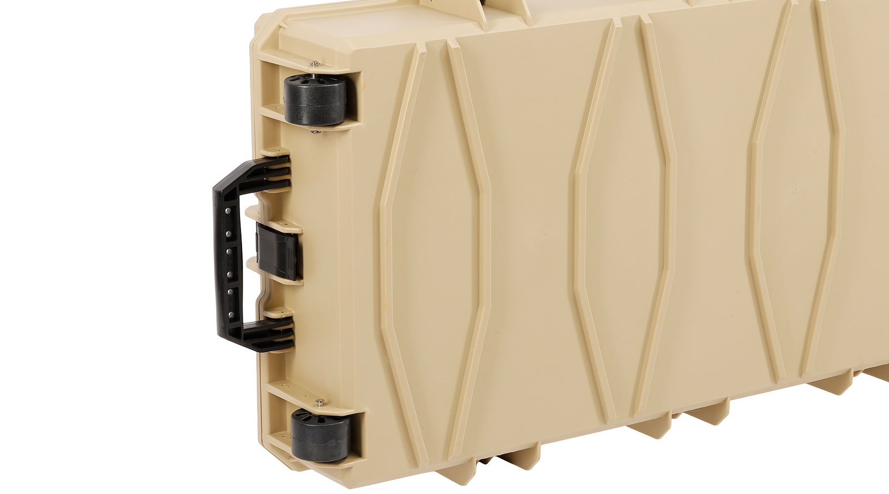 MAX Tactical XX-Large Hard Case Waffenkoffer / Trolley 122 x 51 x 18,5 cm PnP-Schaumstoff tan Bild 9