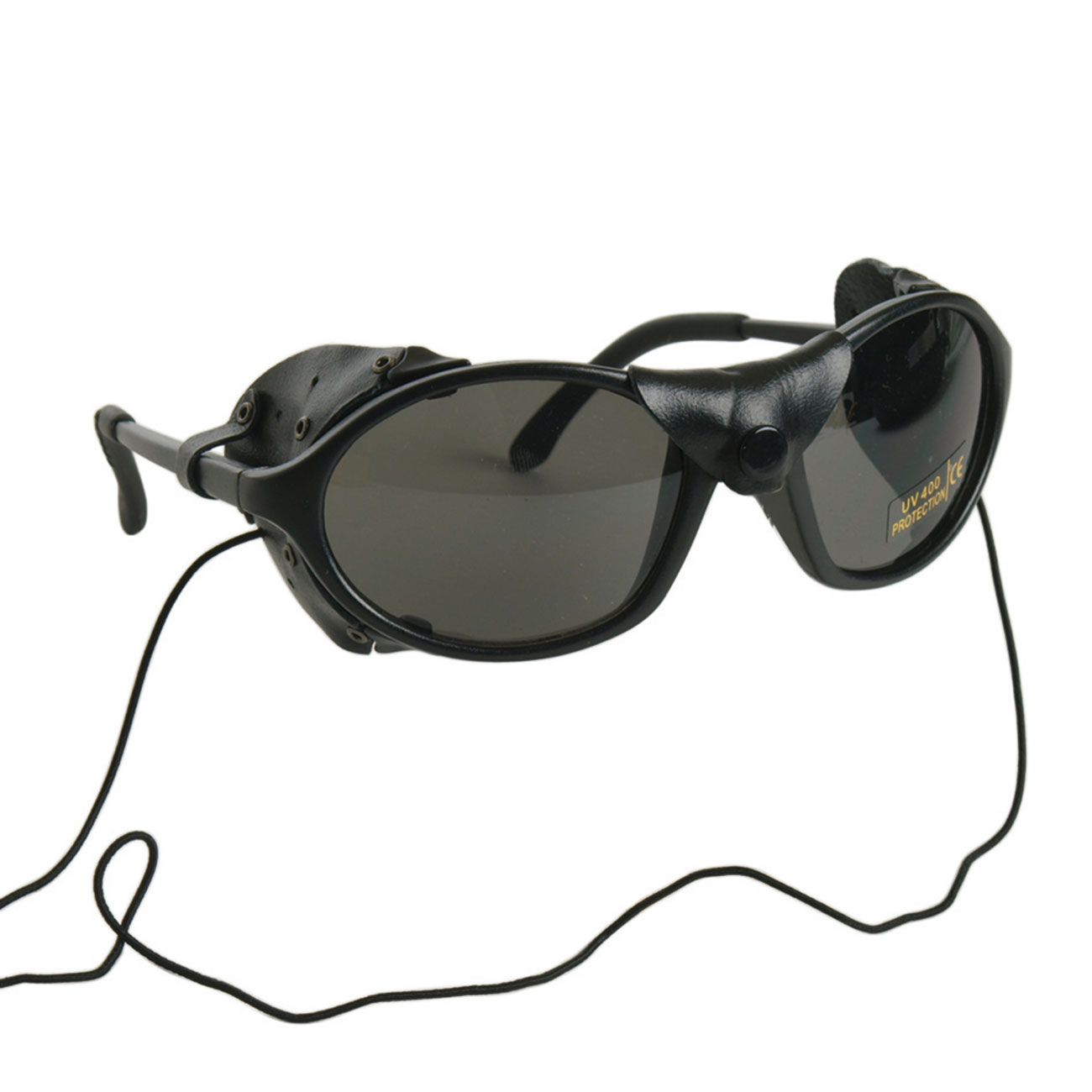 Mil-Tec Sonnenbrille Glacier Glasses schwarz inkl. Seitenschutz