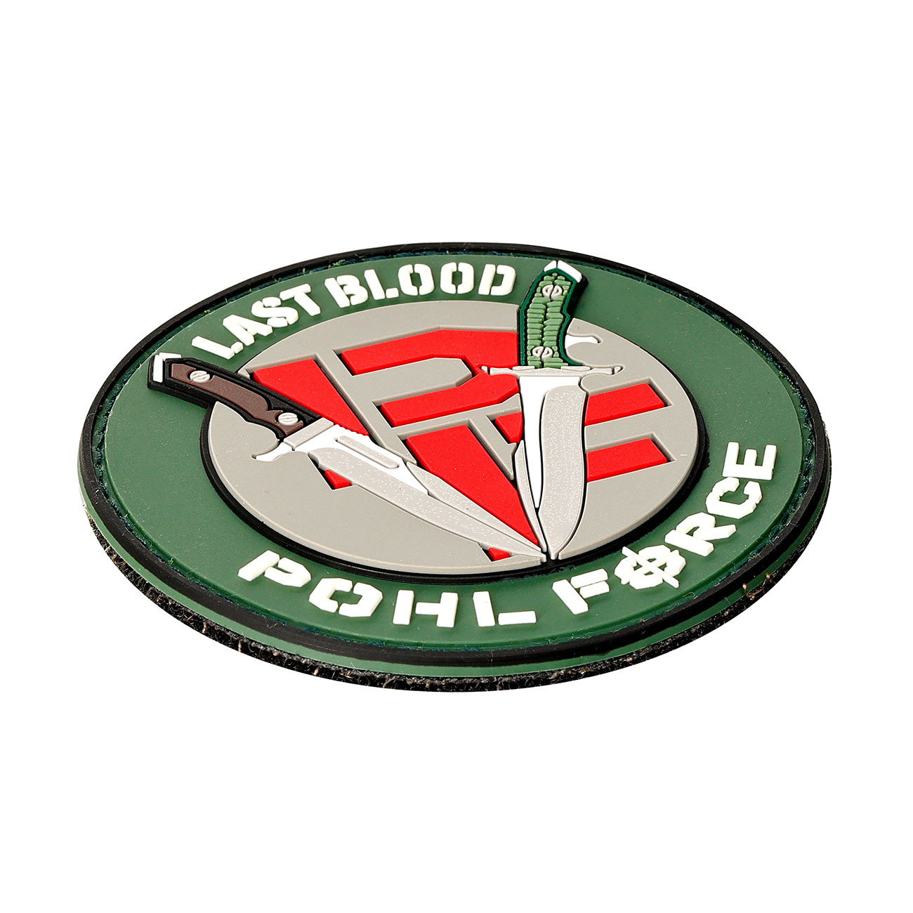 Pohl Force 3D Rubber Patch mit Klettflche MK-8/MK-9 Last Blood grn Bild 1