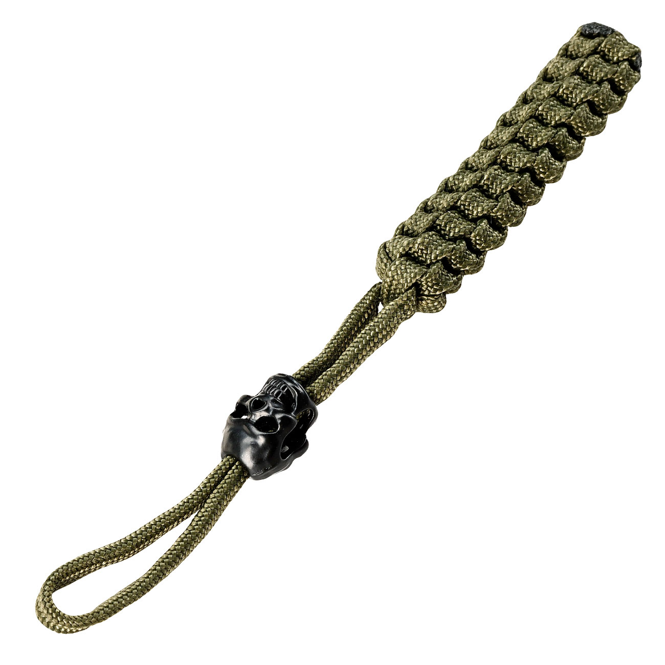 Pohl Force Lanyard Black Skull oliv Bild 1