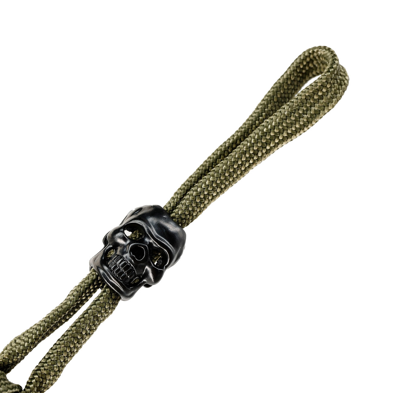 Pohl Force Lanyard Black Skull oliv Bild 2