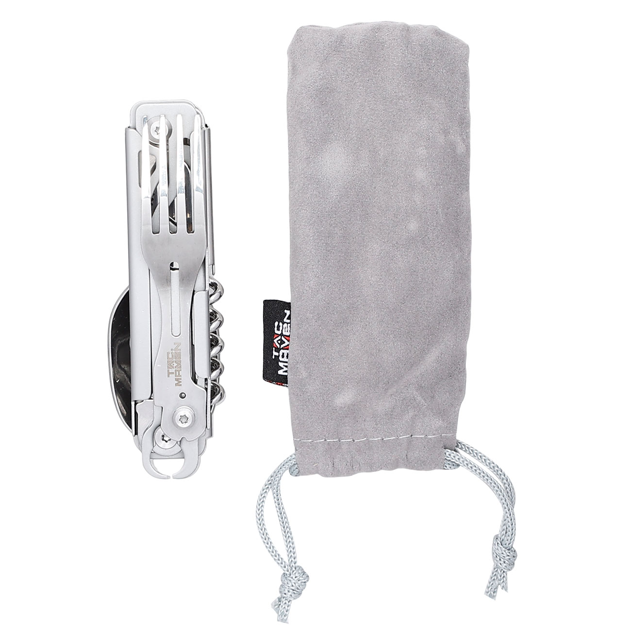 Tac Maven Outdoor Essbesteck Thor silber Bild 2
