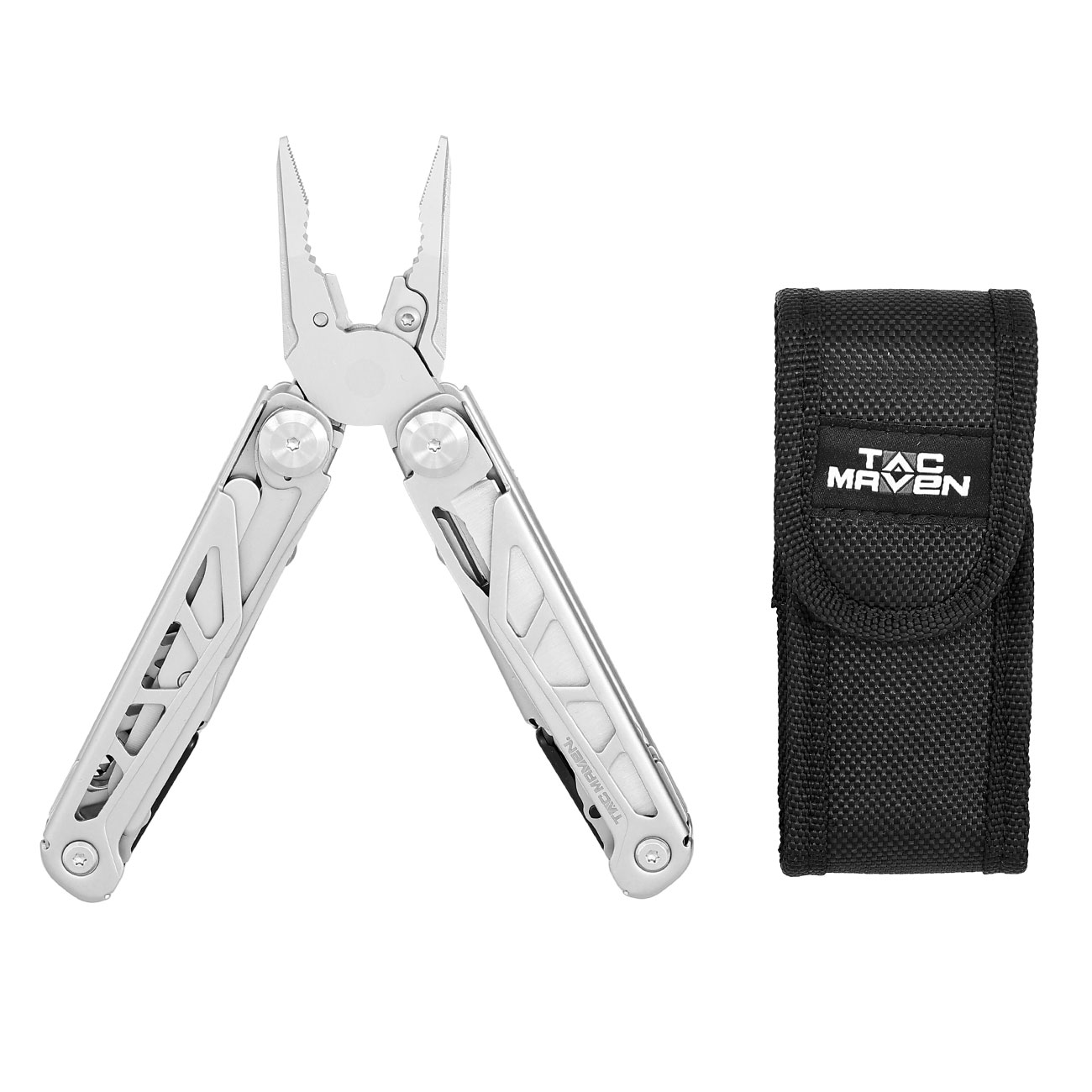 Tac Maven Multitool Gunnar silber inkl. Grteltasche Bild 5
