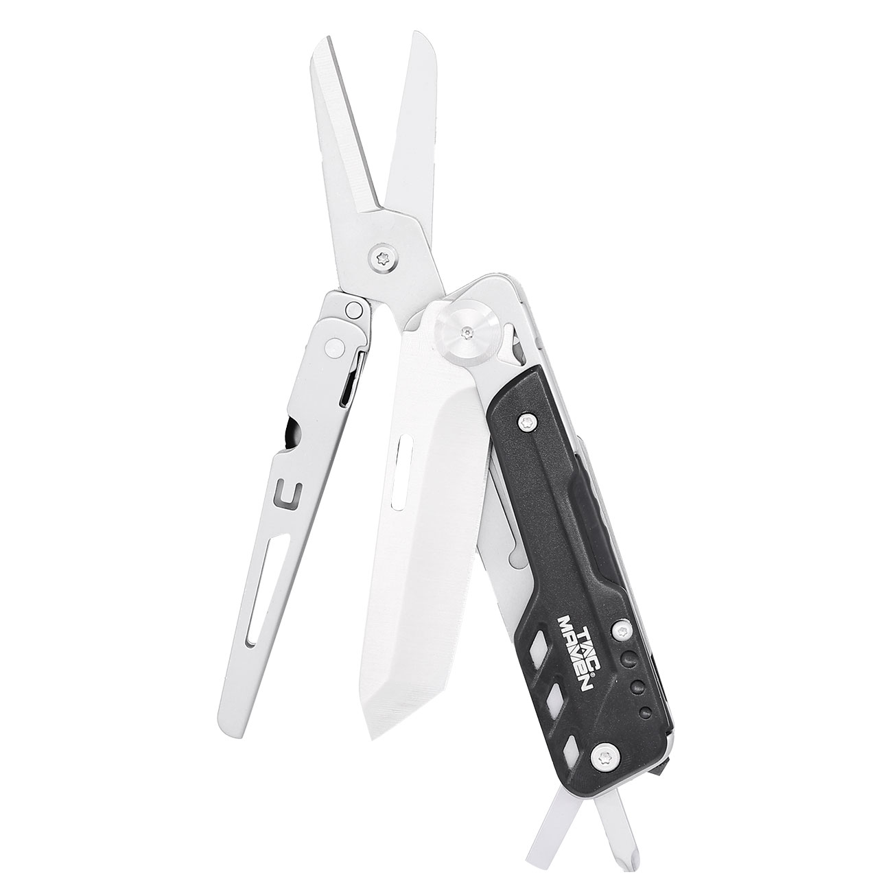 Tac Maven Multitool Odin schwarz/silber inkl. Grteltasche