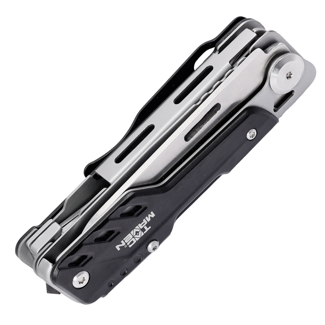 Tac Maven Multitool Odin schwarz/silber inkl. Grteltasche Bild 4