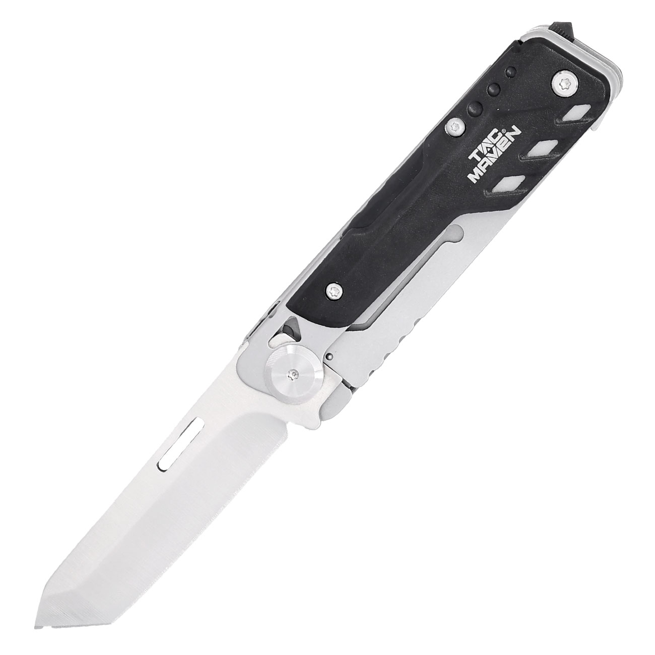 Tac Maven Multitool Odin schwarz/silber inkl. Grteltasche Bild 6