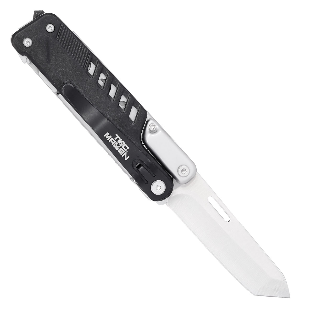 Tac Maven Multitool Odin schwarz/silber inkl. Grteltasche Bild 7