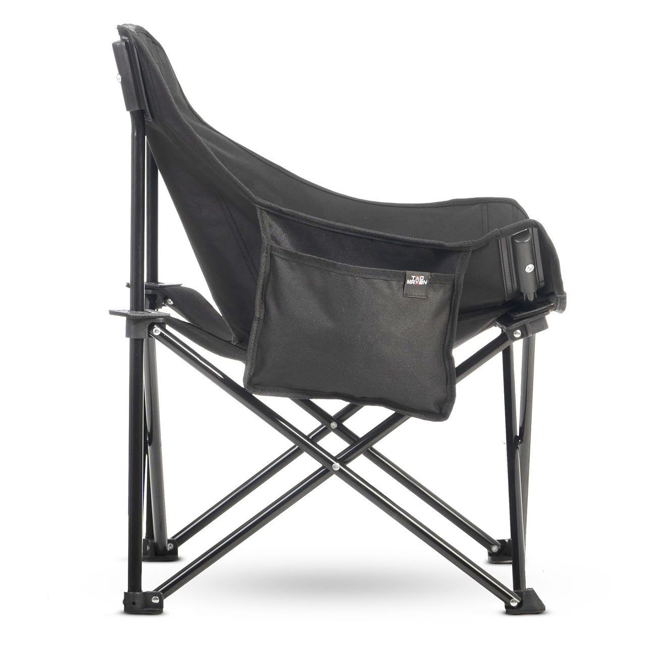 Tac Maven Camping Klappstuhl schwarz Bild 2