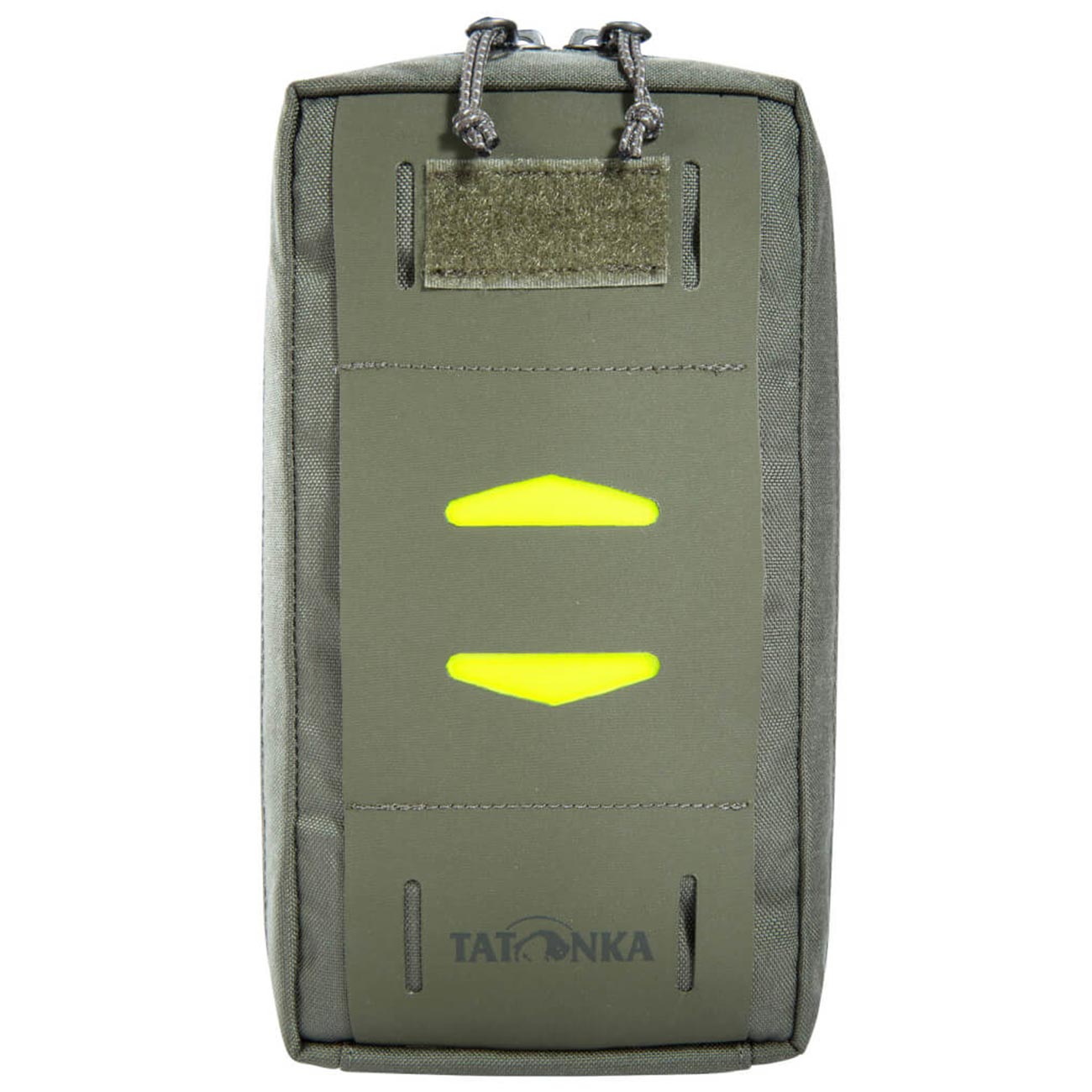 Tatonka Mehrzwecktasche Universal Pouch Molle steingrau oliv 10 x 20 cm inkl. Signalpatch Bild 1
