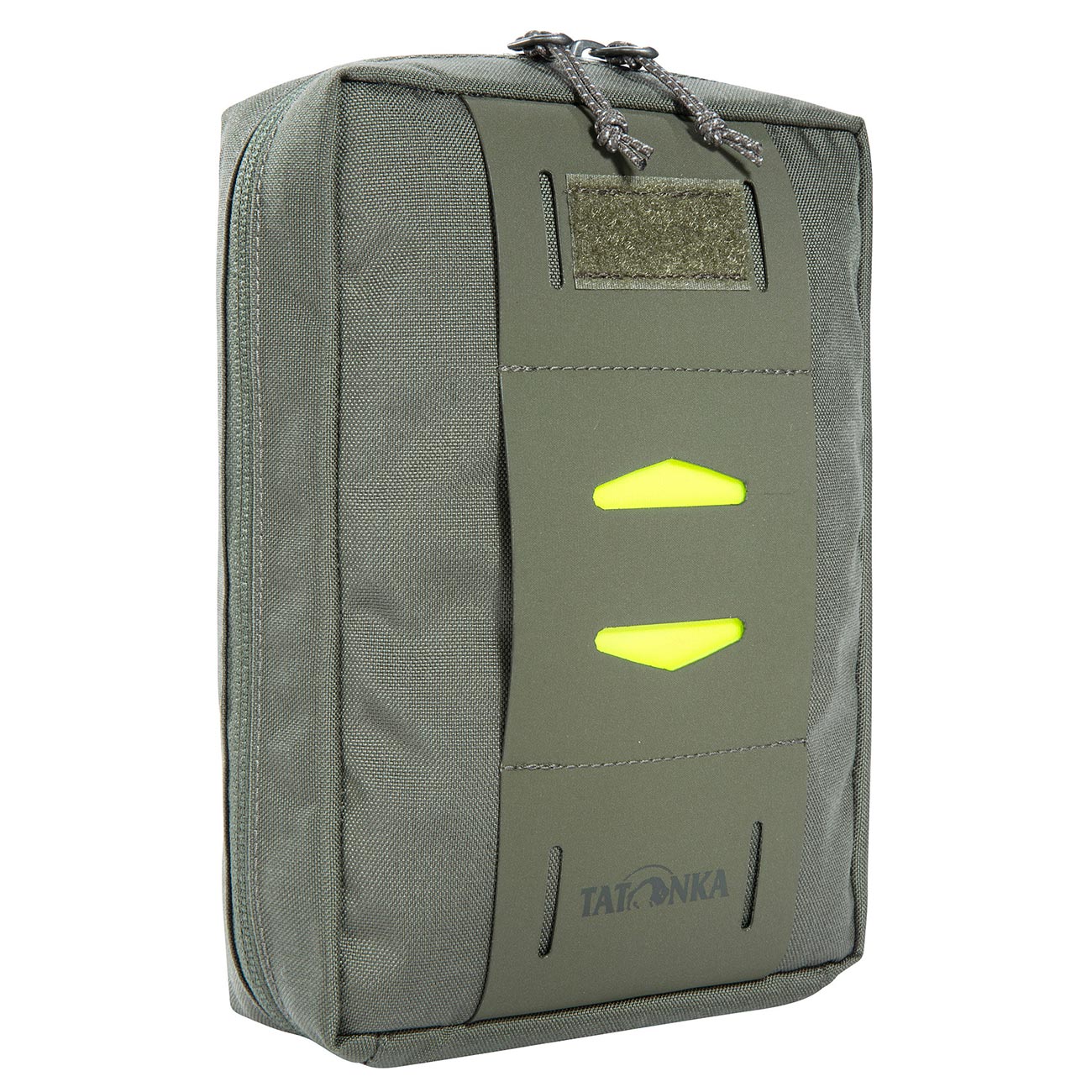 Tatonka Mehrzwecktasche Universal Pouch Molle steingrau oliv 14 x 20 cm inkl. Signalpatch