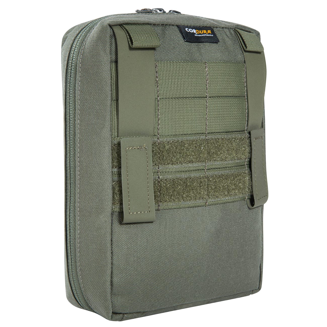 Tatonka Mehrzwecktasche Universal Pouch Molle steingrau oliv 14 x 20 cm inkl. Signalpatch Bild 1