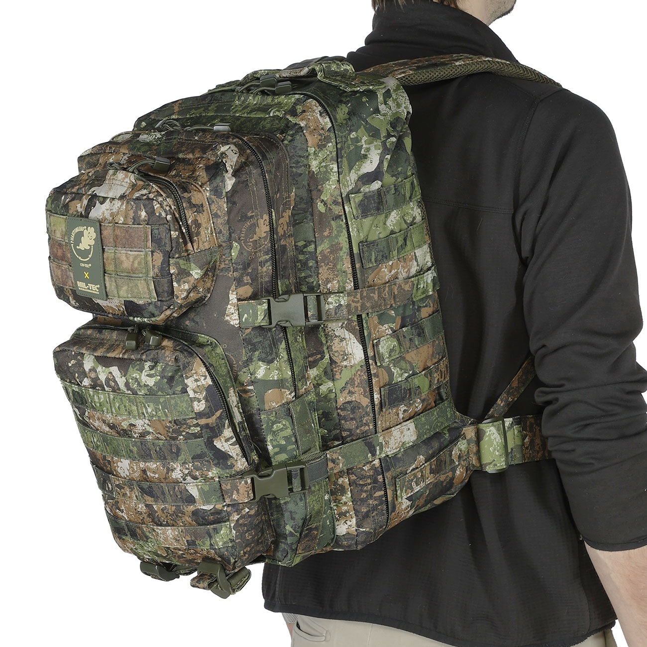 Mil-Tec Rucksack Assault Pack large 36L Phantomleaf WASP I Z3A Bild 11