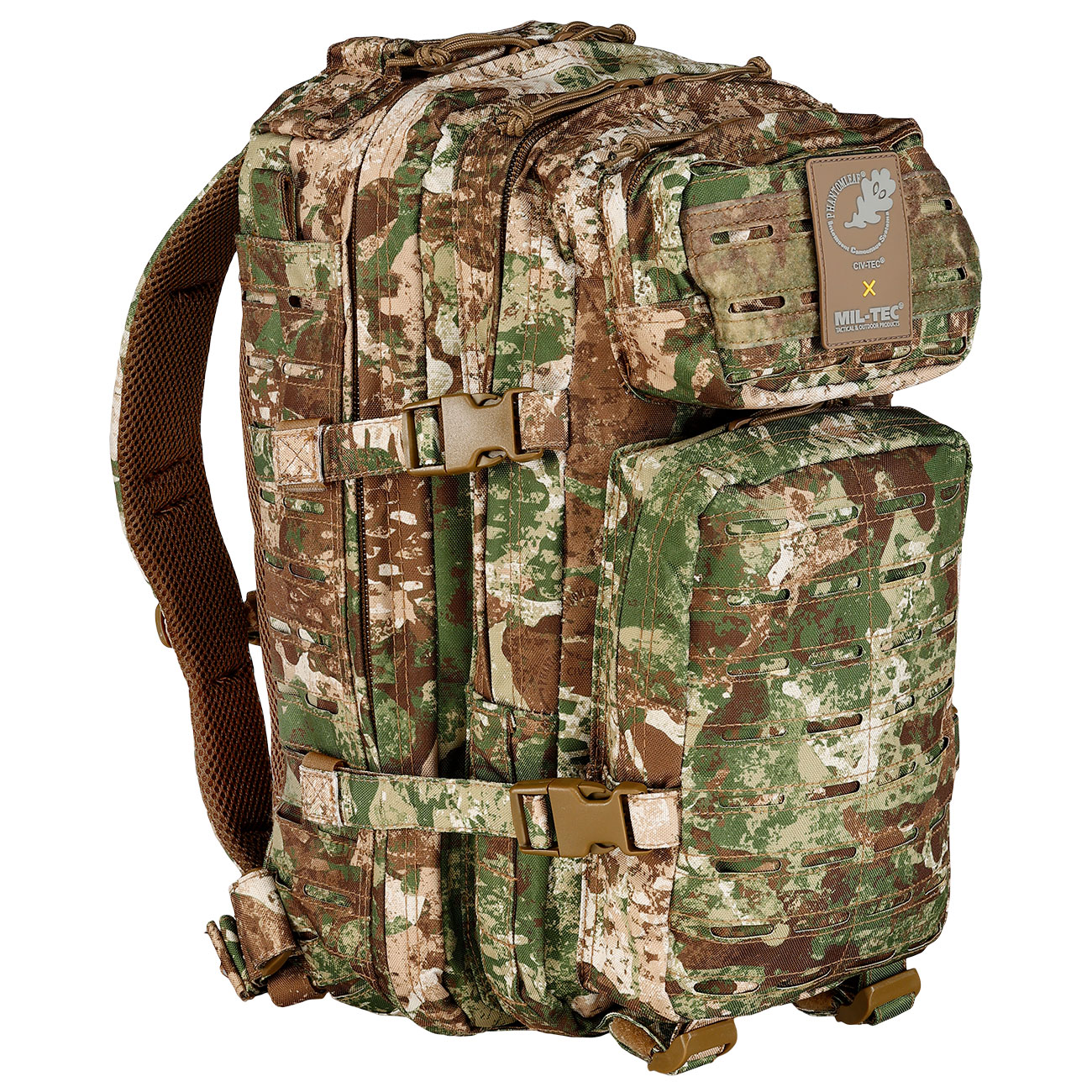 Mil-Tec Rucksack Assault Pack Laser Cut small 20L Phantomleaf WASP I Z2