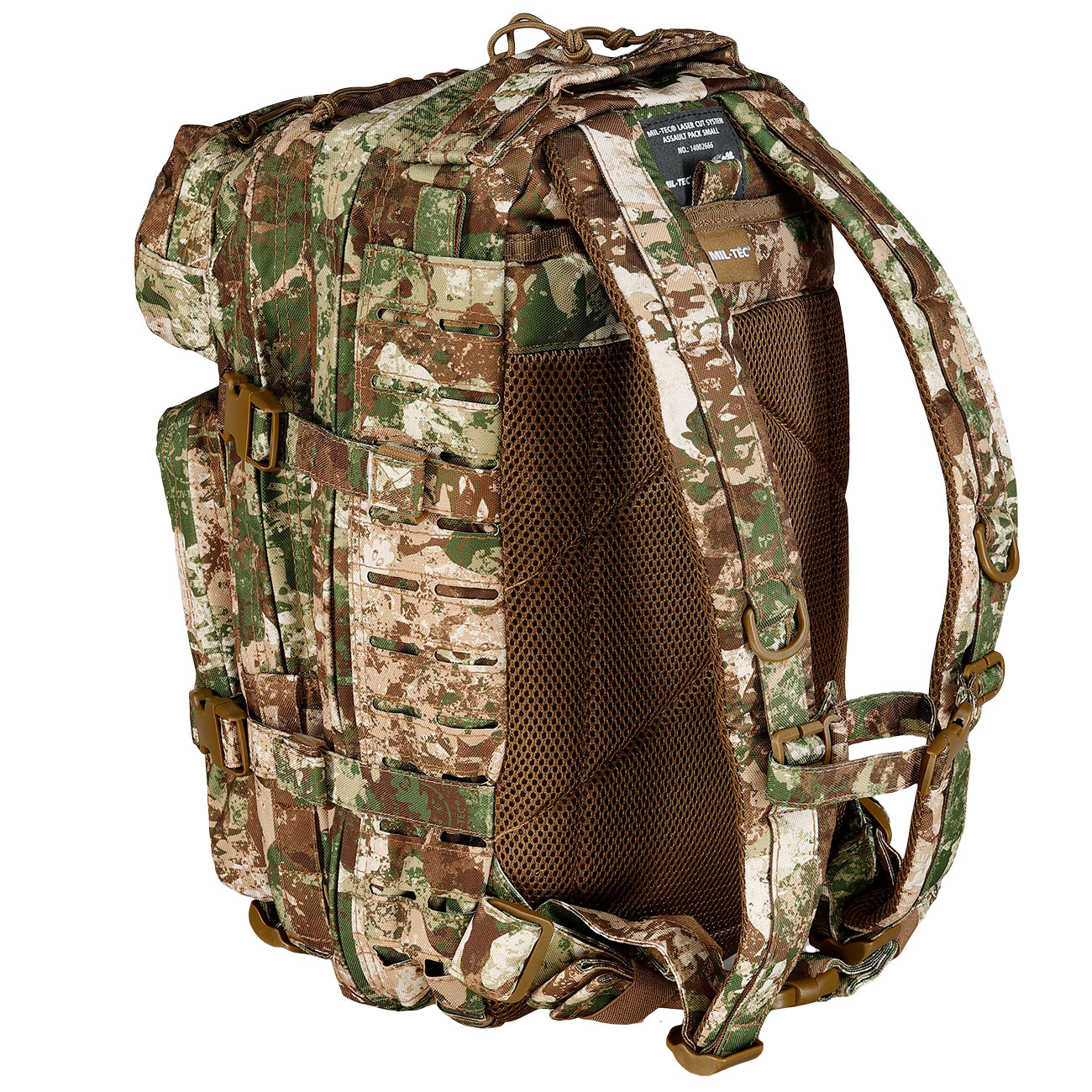 Mil-Tec Rucksack Assault Pack Laser Cut small 20L Phantomleaf WASP I Z2 Bild 3