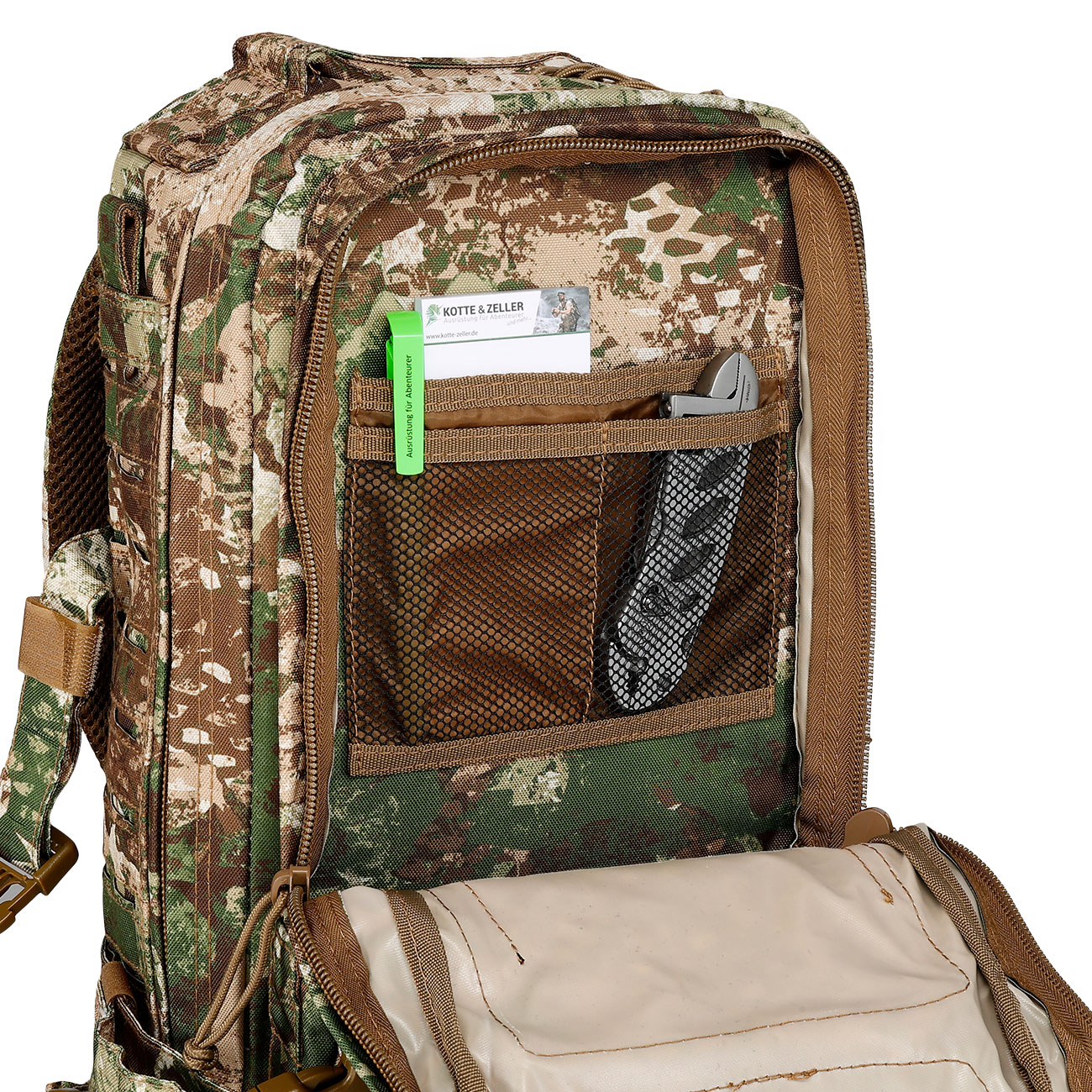 Mil-Tec Rucksack Assault Pack Laser Cut small 20L Phantomleaf WASP I Z2 Bild 8