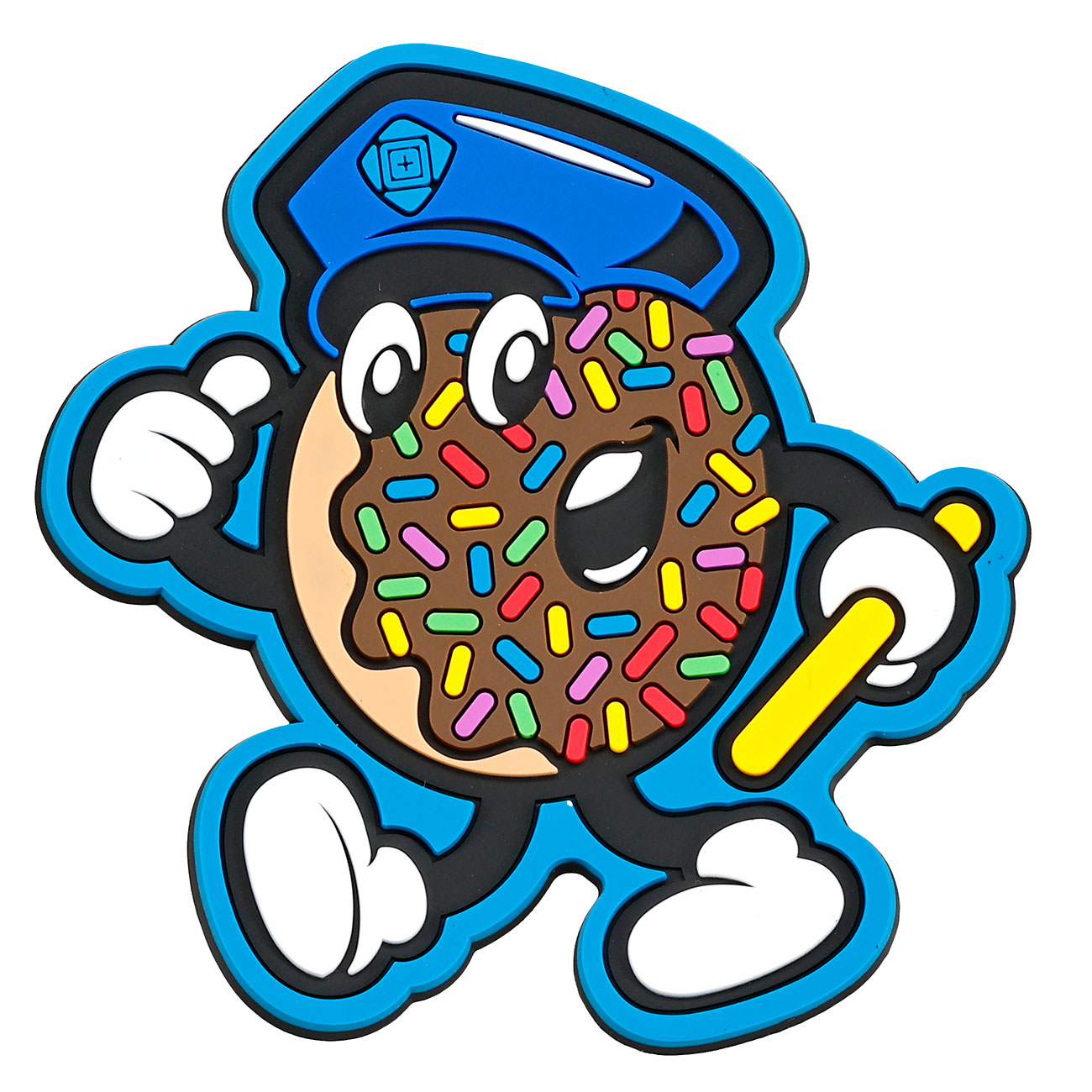 5.11 3D Rubber Patch mit Klettflche Sweet Beat fullcolor