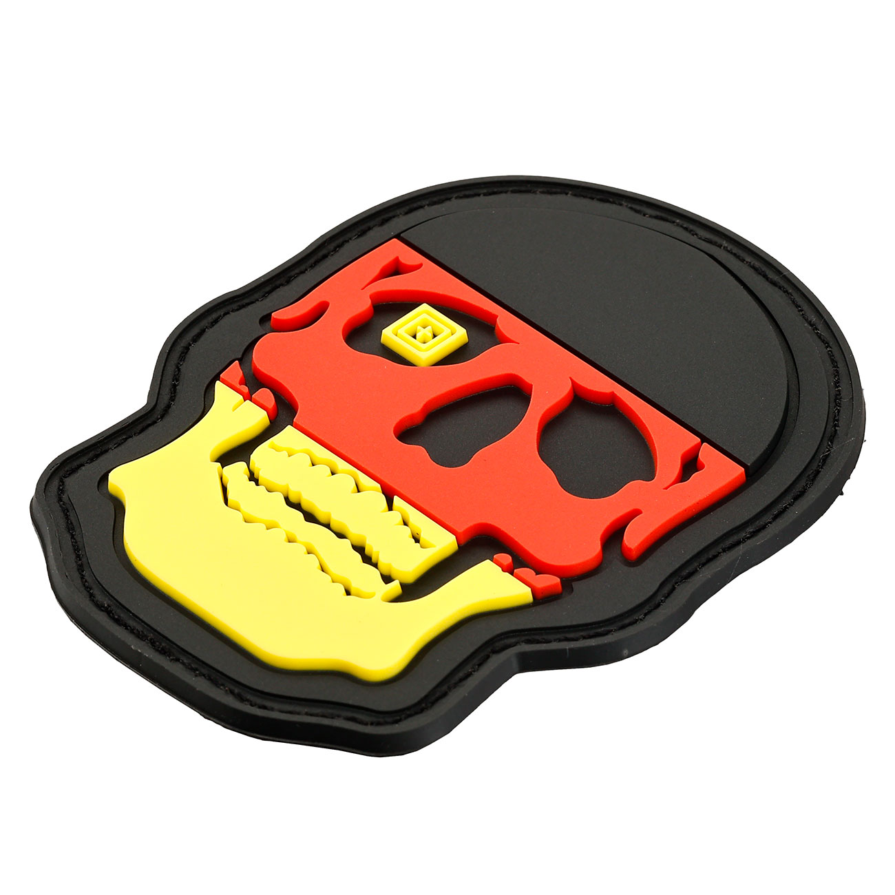 5.11 3D Rubber Patch mit Klettflche Germany Skull fullcolor Bild 1