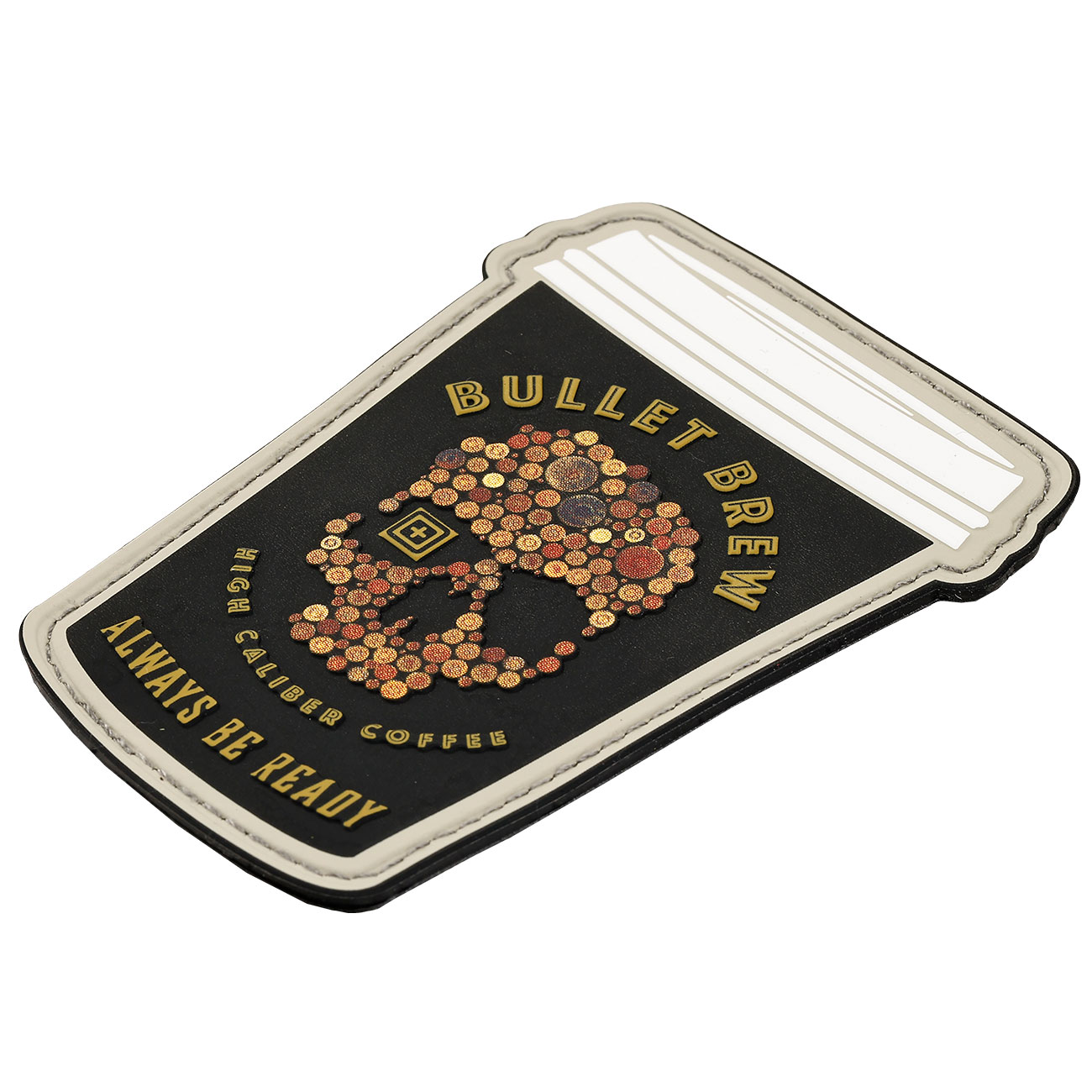 5.11 3D Rubber Patch mit Klettflche Bullet Brew fullcolor Bild 1