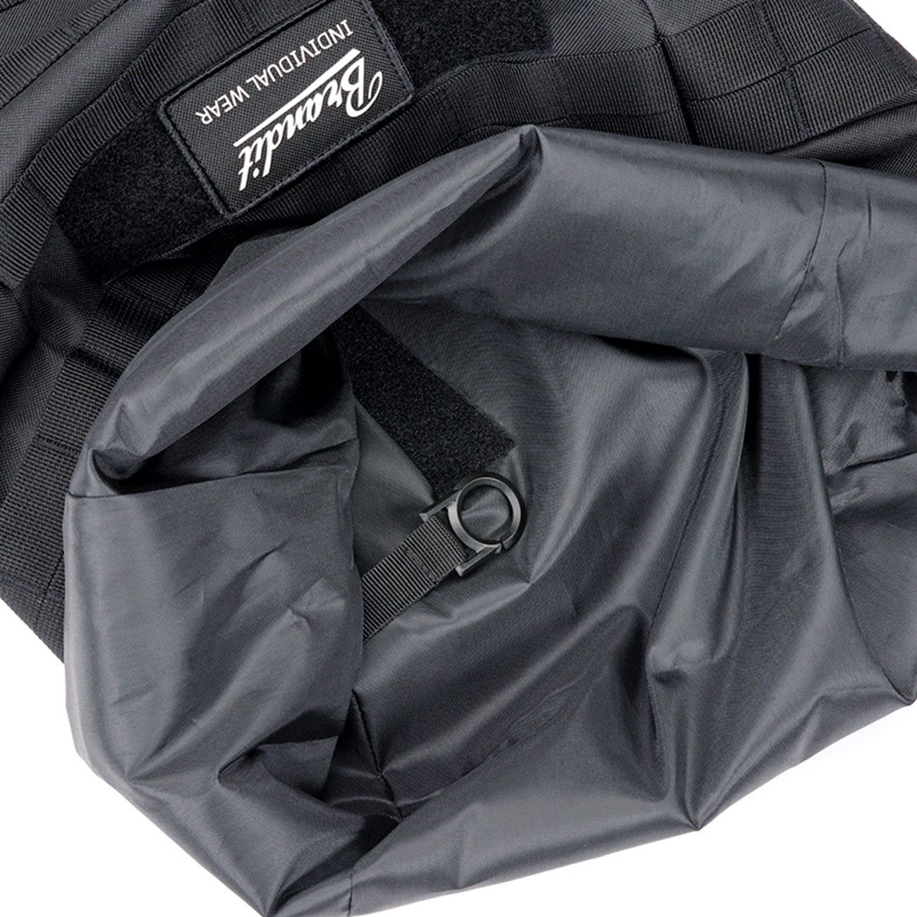 Brandit Rucksack Cooper Rolltop 20 L schwarz Bild 3