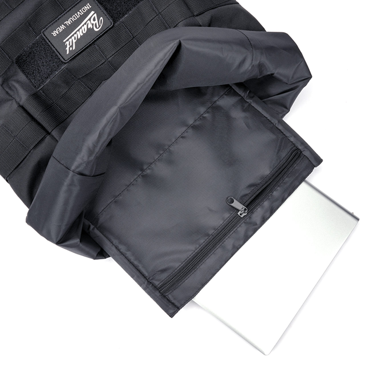 Brandit Rucksack Cooper Rolltop 20 L schwarz Bild 4