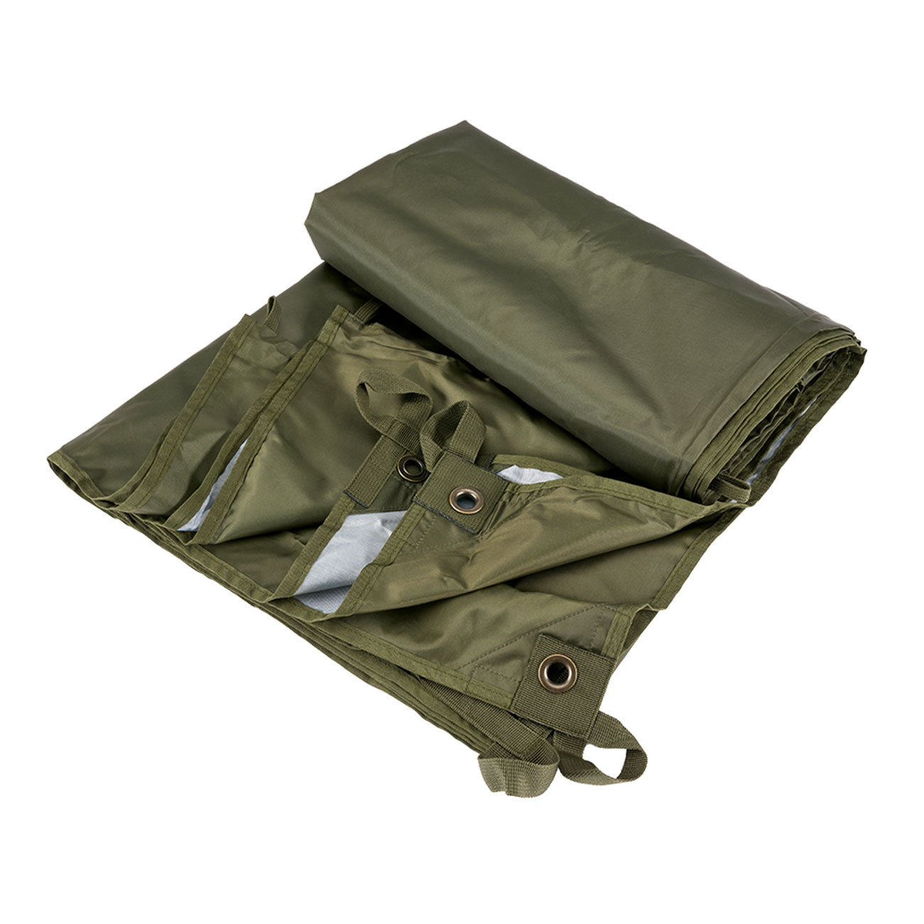 Brandit Premium Tarp 200 x 300 cm oliv inkl. Transportbeutel und Meshtasche