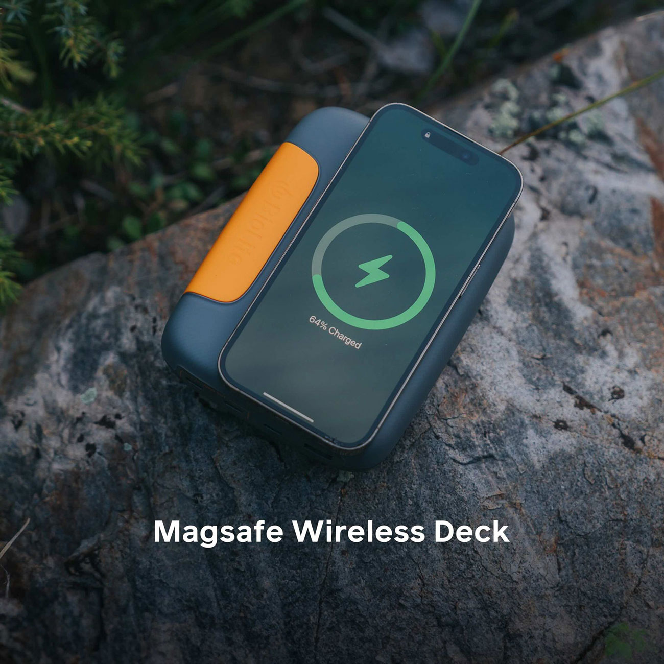 BioLite Powerbank Charge 100 Max 25.000 mAh grau/orange Bild 5