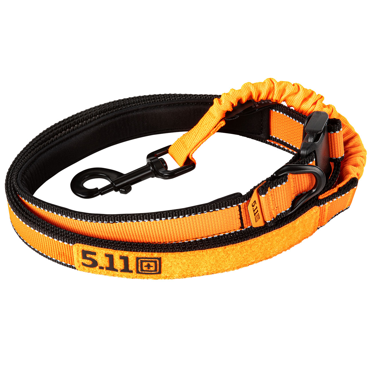 5.11 Hundeleine Mission Ready Modular 2,13 m orange mit Bungee-System