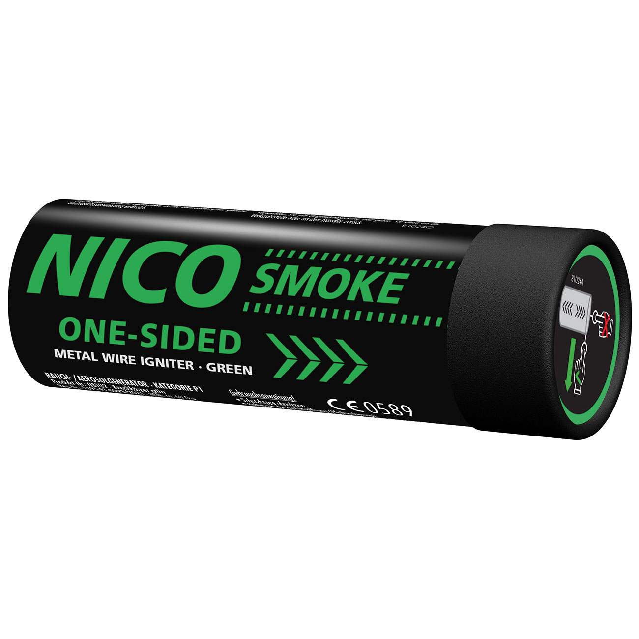 Nico Smoke Rauchkrper 80 Sekunden grn