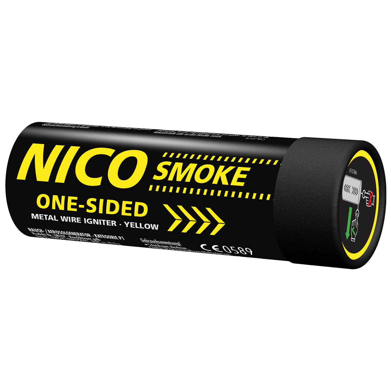 Nico Smoke Rauchkrper 80 Sekunden gelb