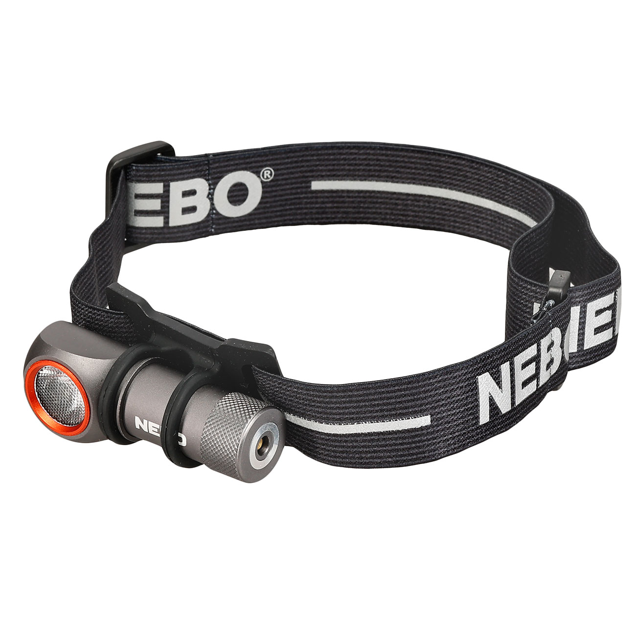 Nebo LED-Stirnlampe Einstein 600+ Aluminium 600 Lumen grau inkl. Ladestation Bild 3