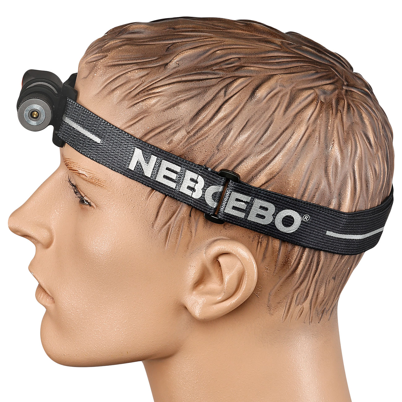 Nebo LED-Stirnlampe Einstein 600+ Aluminium 600 Lumen grau inkl. Ladestation Bild 4