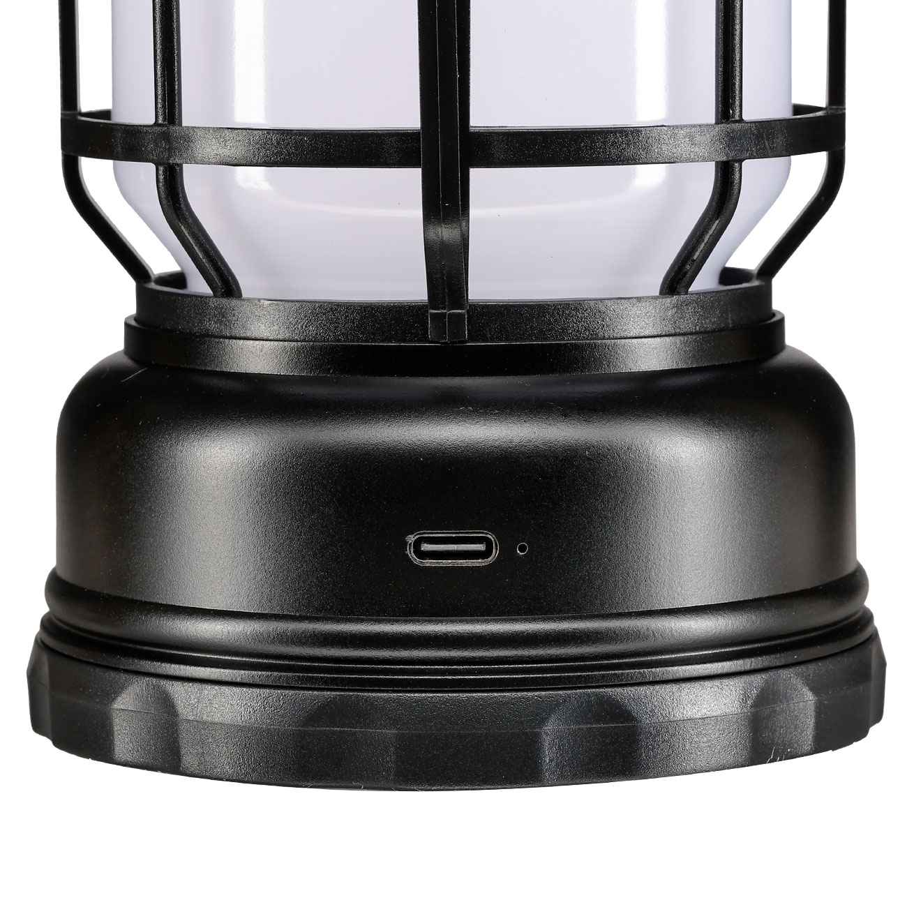 LED-Campinglaterne L-37 schwarz mit Dimmfunktion inkl. Akku & USB-C Ladekabel Bild 4