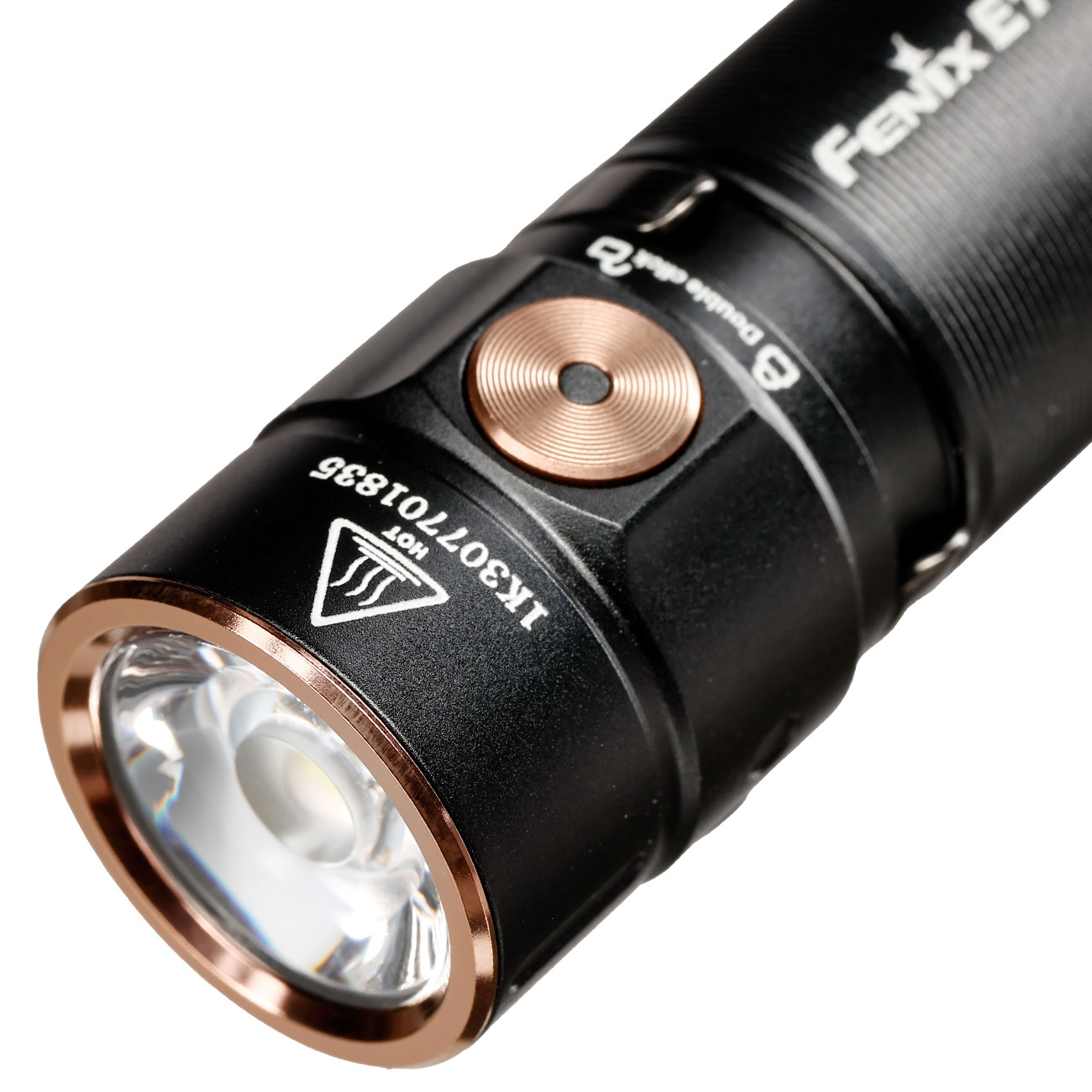 Fenix LED-Taschenlampe E18R V2.0 1200 Lumen schwarz inkl. USB-C Ladekabel, Lanyard & Grtelclip Bild 7