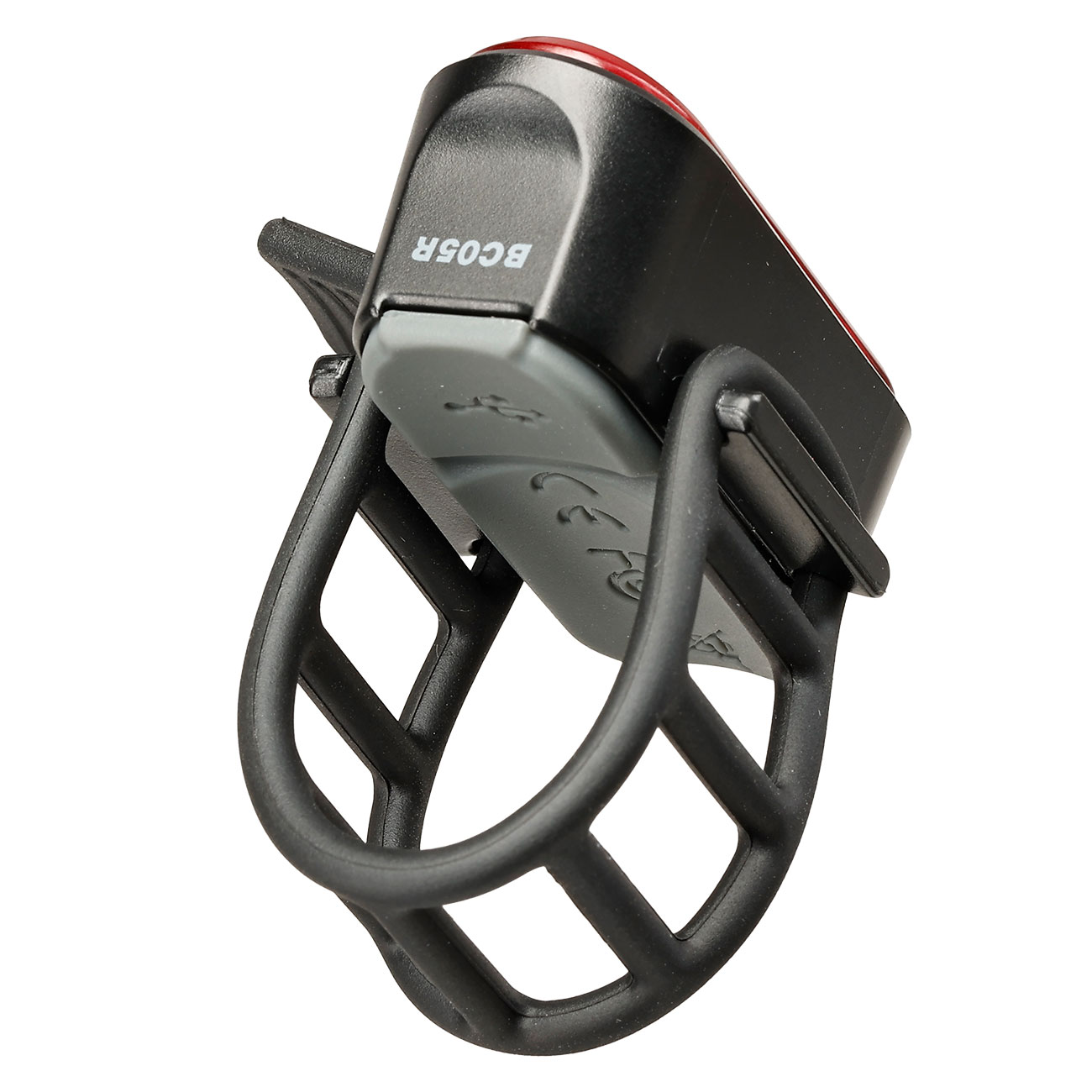 Fenix LED-Rotlicht BC05R V2.0 15 Lumen schwarz inkl. Gummimontage & Befestigungsclip Bild 4