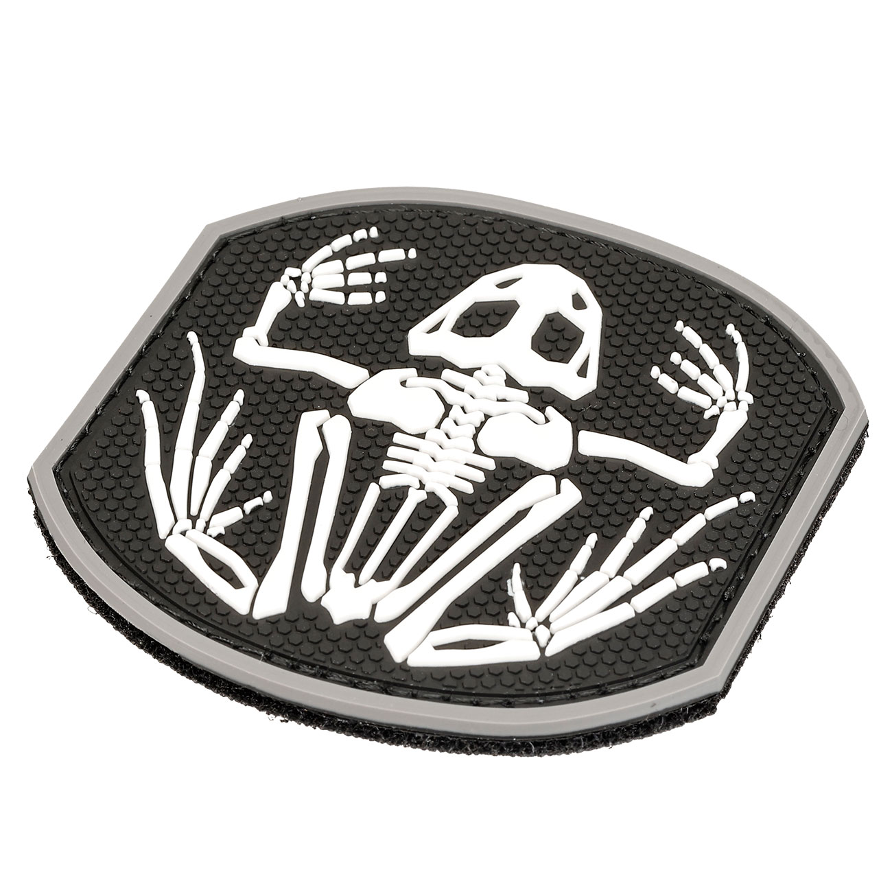Mil-Spec Monkey 3D Rubber Patch mit Klettflche Frog Skeleton swat Bild 1