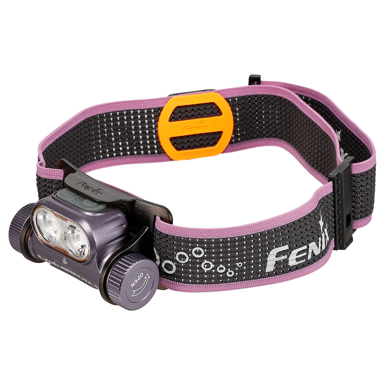 Fenix LED-Stirnlampe HM65R-T V2.0 1600 Lumen dark purple inkl. Akku, USB-C Ladekabel & Stirnband Bild 3