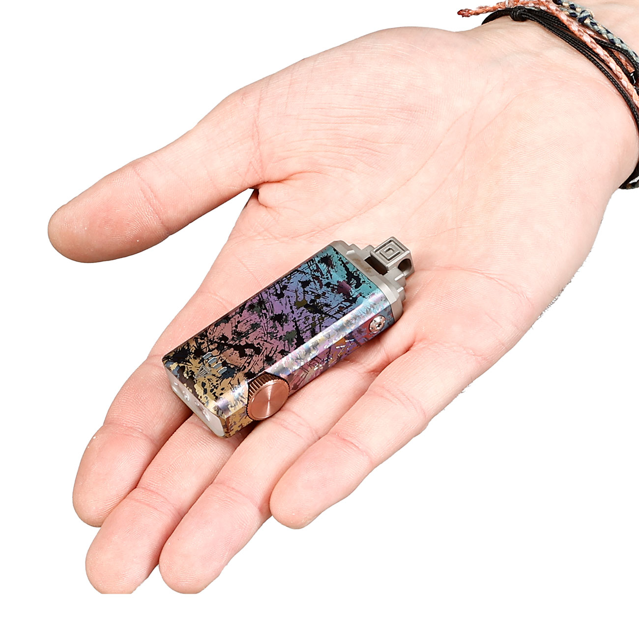 Fenix LED-Schlssellampe APEX 20 760 Lumen Mix Iridescent inkl. USB-C Ladekabel, Lanyard & Schlsselring Bild 3